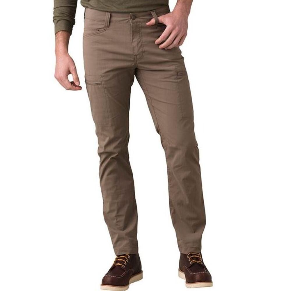 NWT! Prana Men's Lowfi‎ Pant - 32'' Inseam MUD / SIZE-38